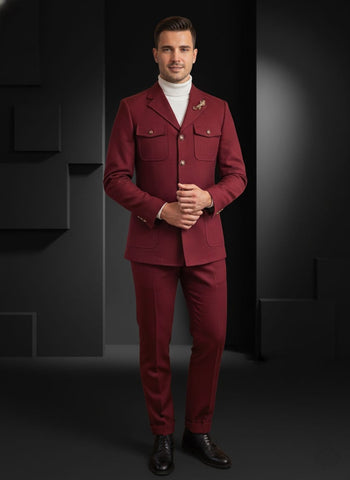 GTMIL-1413 BURGUNDY