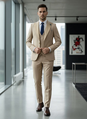 GT1PA+V-1501 TUX TAN / SATIN