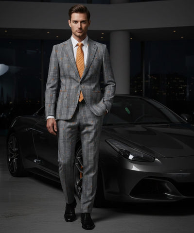 GTRVL1N-782 GREY/ORANGE