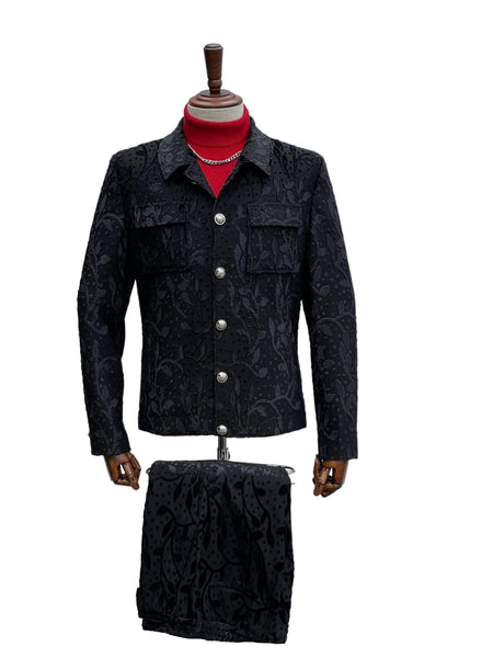 GTCJ-FLOCK BLACK (R8-C)