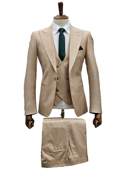 GT1PA+V-1501 SUIT TAN