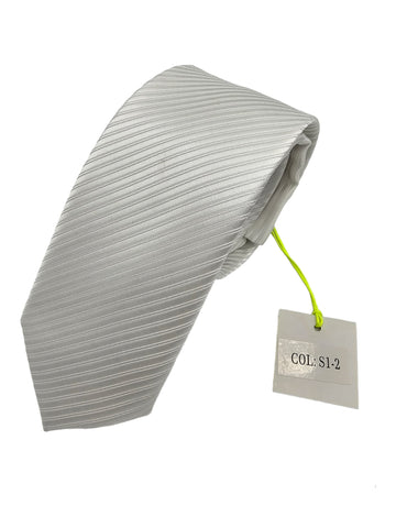 SLIM TIE S1-2 WHITE T/T