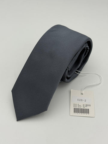 SLIM TIE S20-2 Charcoal