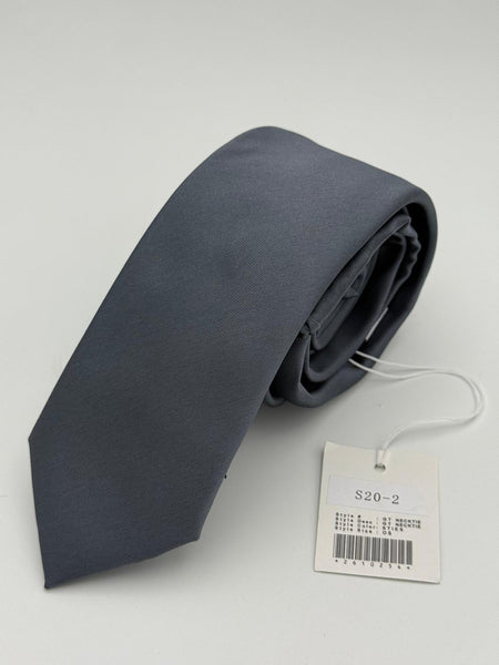 SLIM TIE S20-2 Charcoal