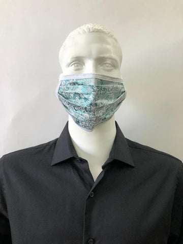Fancy Face Mask 1603 L.Blue