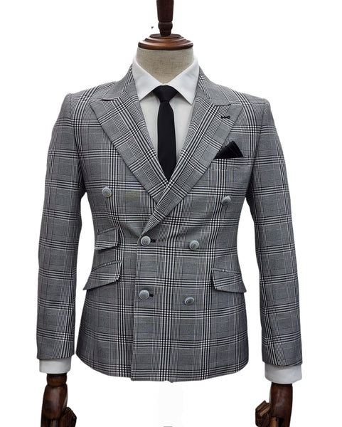 GT6DB-1251 WHITE/PLAID