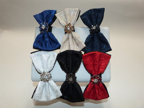 JEWEL BOW TIE - 6COLORS