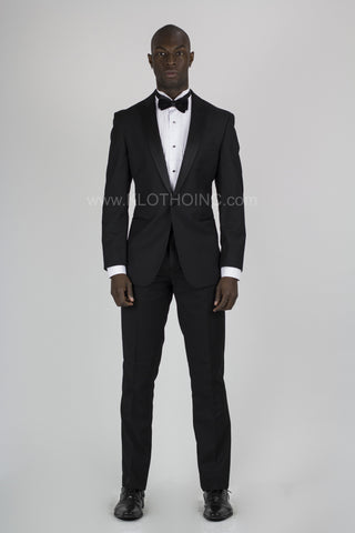 Slim Fit Tuxedo Pants